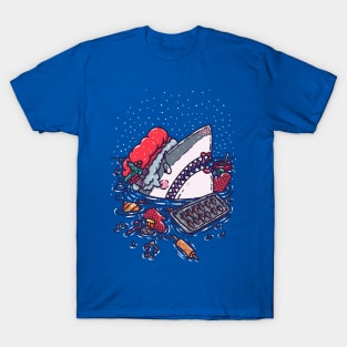 Mrs Claus Shark T-Shirt